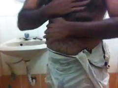 Hot Indian daddy Bathing